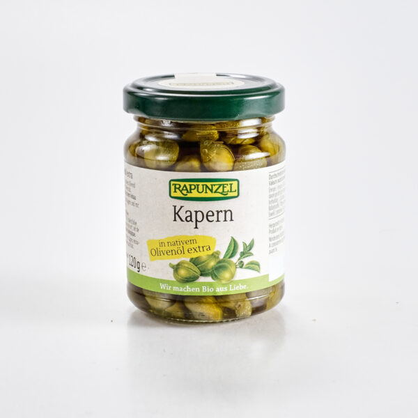 Kapparid oliiviõlis 120g Rapunzel